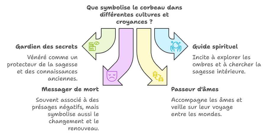 Quelle est la symbolique du corbeau ?